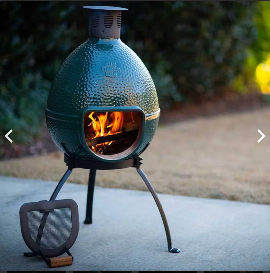Big Green Egg 50 Year Celebrating Chiminee - Groen