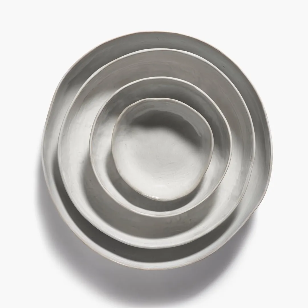 Serax Marie Michielssen La Mère Serveerbord Voet - 31cm Wit