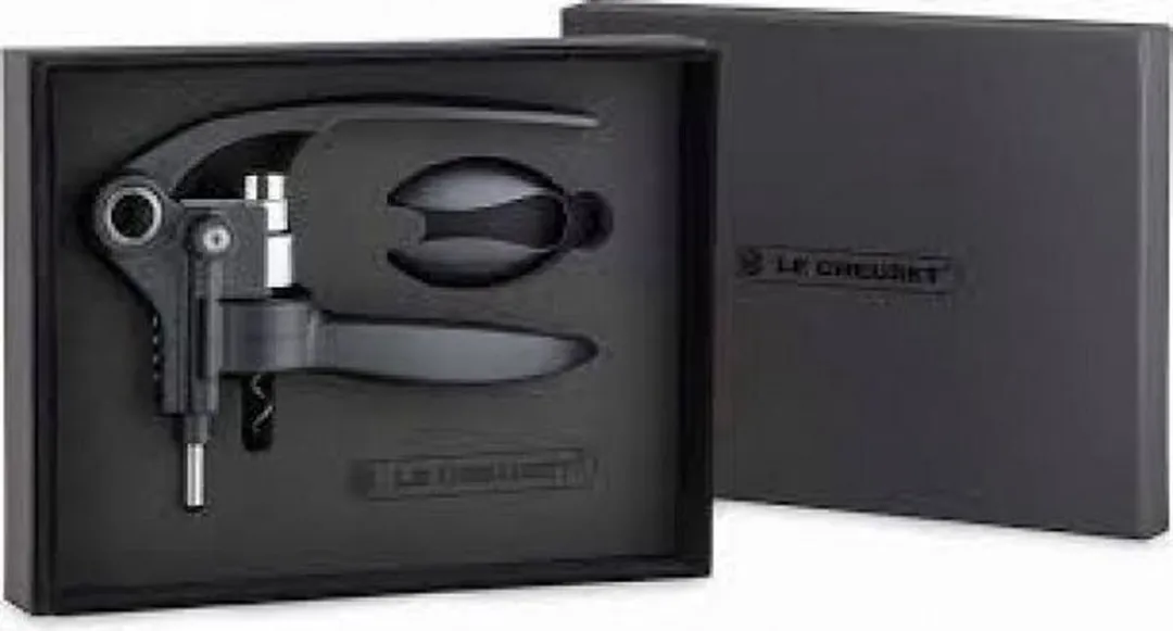 Le Creuset Kurkentrekker met Capsulesnijder LM--250 - Zwart