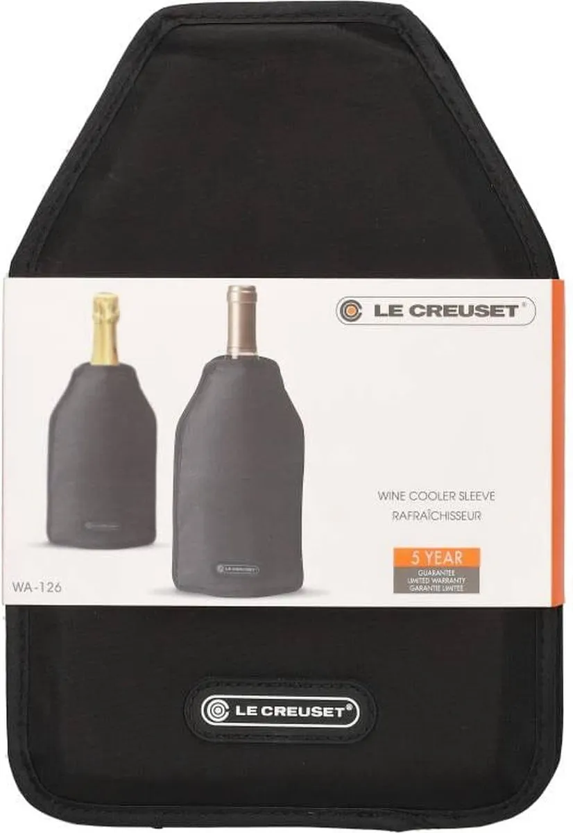 Le Creuset WA-126 Wijnkoeler in Zwart