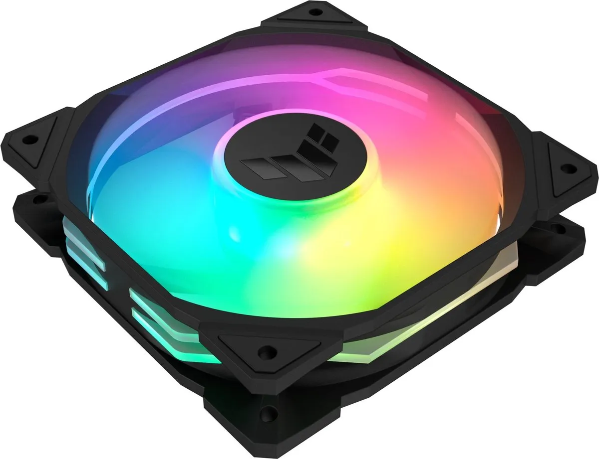 ASUS TUF Gaming TR120 ARGB Reverse Ventilator - 3x 120mm - Zwart