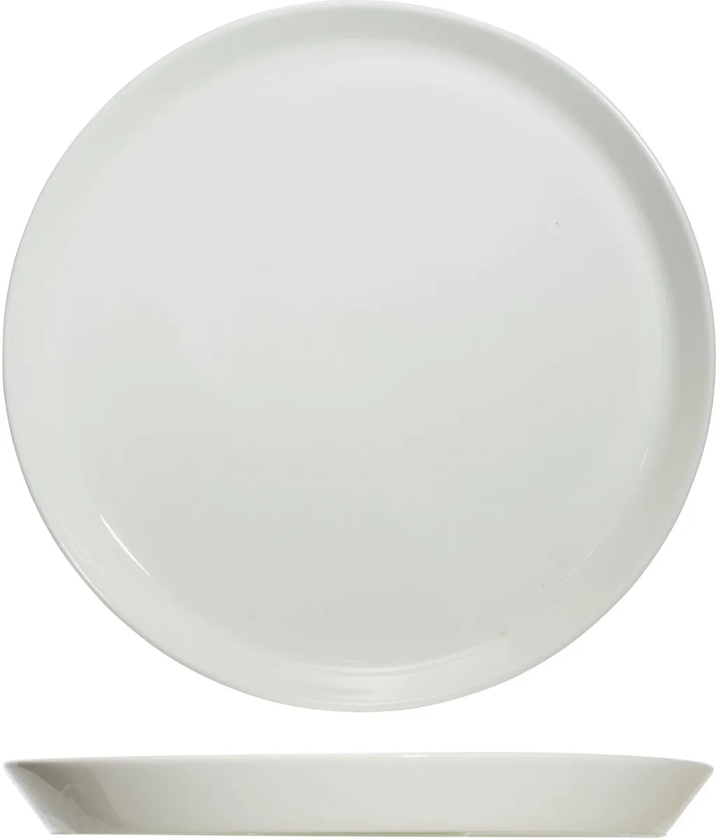 Cosy&Trendy Oslo Dinerborden - 4 Stuks Ø26.5cm Wit Porselein