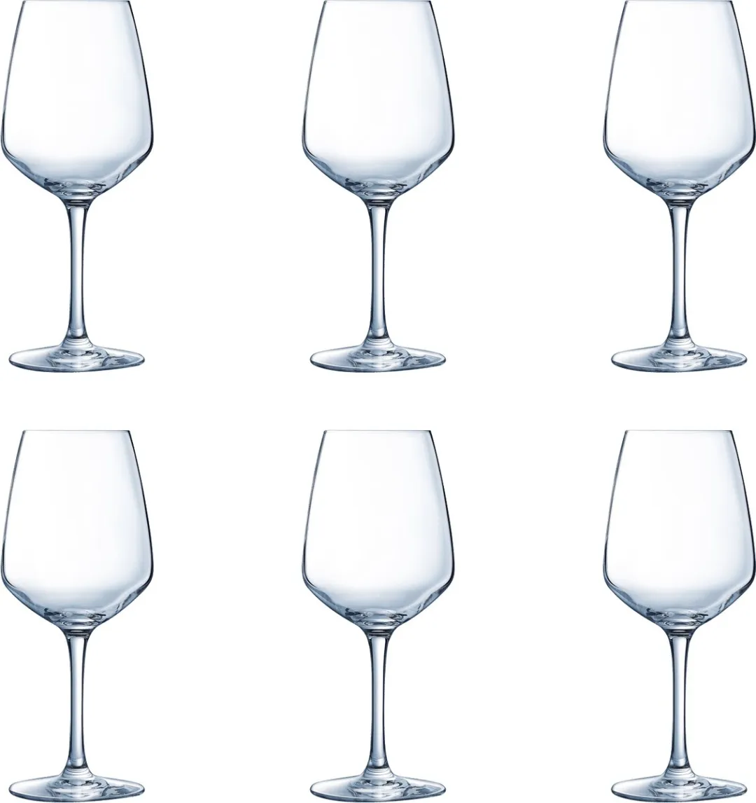 Arcoroc Vina Juliette Wijnglazen 400ml - 6 Stuks