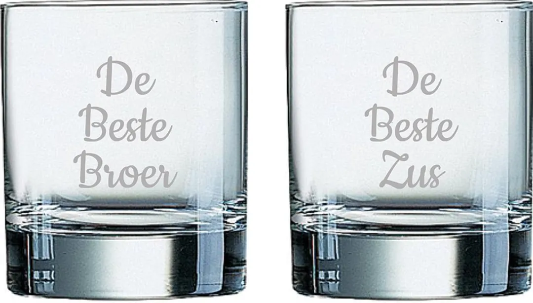 Arcoroc Gegraveerd Whiskeyglas 20cl