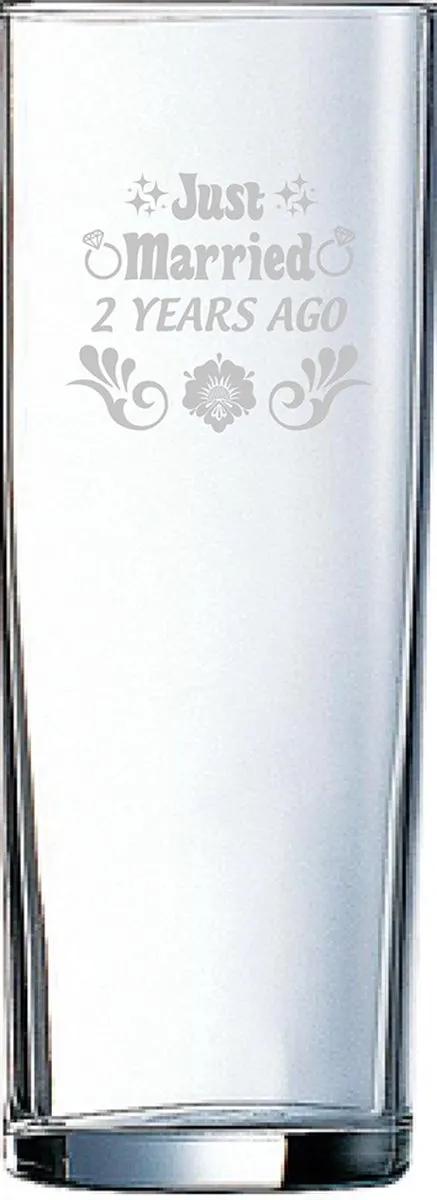 Arcoroc Just Married Gegraveerd Longdrinkglas 31cl