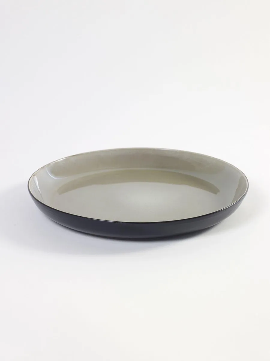 Serax Schaal Large D29 Violetgrijs/Zwart
