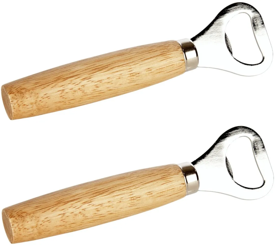 Cosy&Trendy Flessenopener Hout/Metalen 14cm