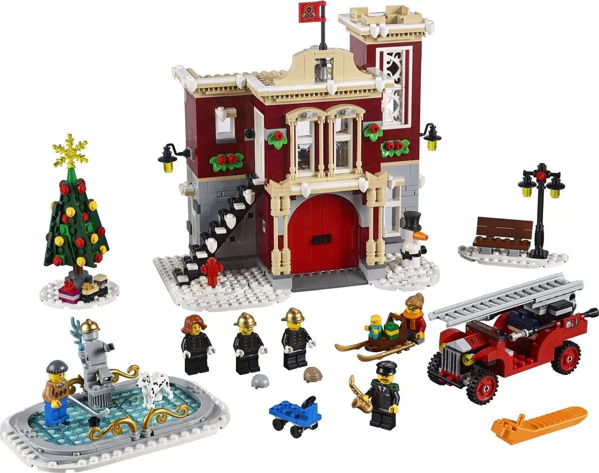 LEGO Creator Expert 10263 Brandweerkazerne - 1166 Stukken