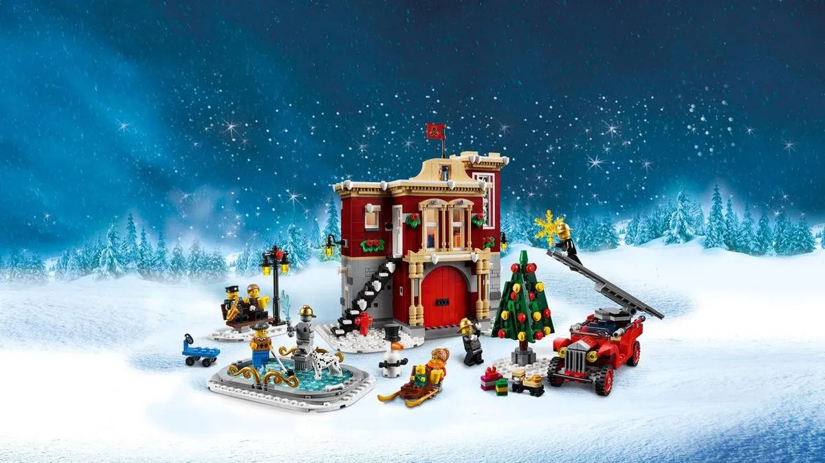 LEGO Creator Expert 10263 Brandweerkazerne - 1166 Stukken