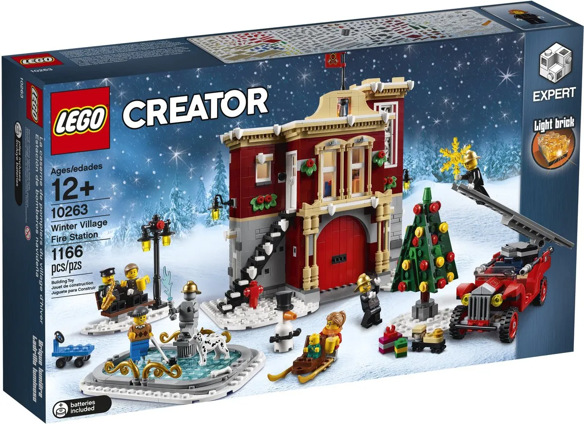 LEGO Creator Expert 10263 Brandweerkazerne - 1166 Stukken