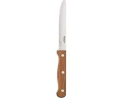Olympia CS717 Steakmessen - 12 Stuks - Bruin