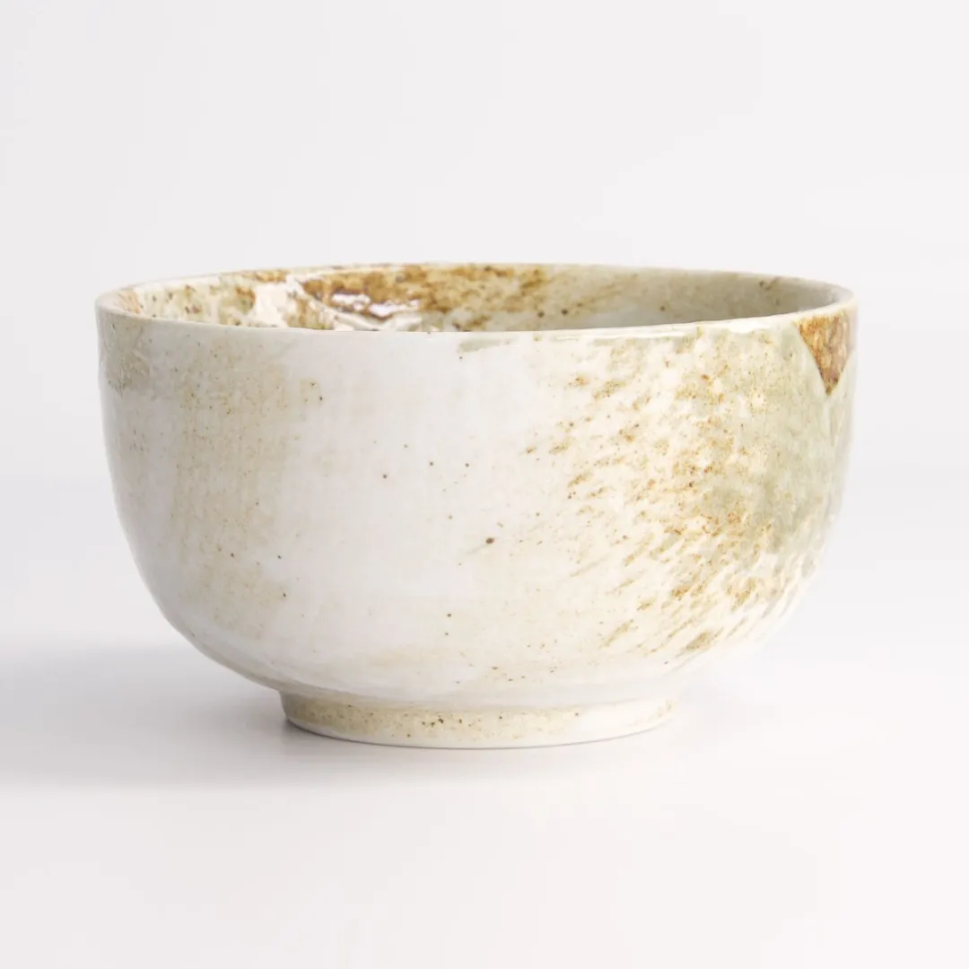 Tokyo Design Studio Yukishino Tayo Kom - 550ml - Wit/Bruin