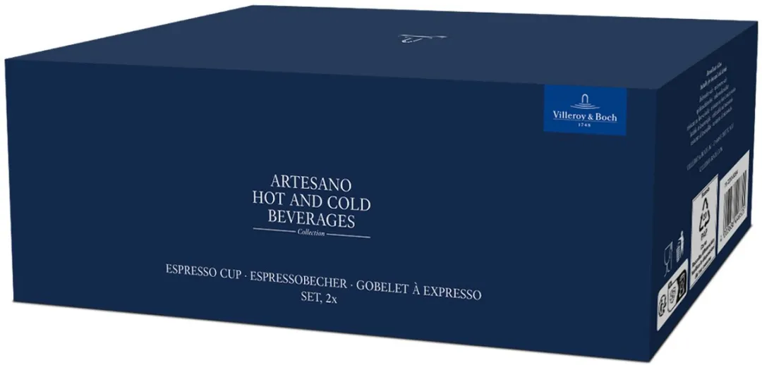 Villeroy & Boch Artesano Espressobeker 60ml - Set van 2