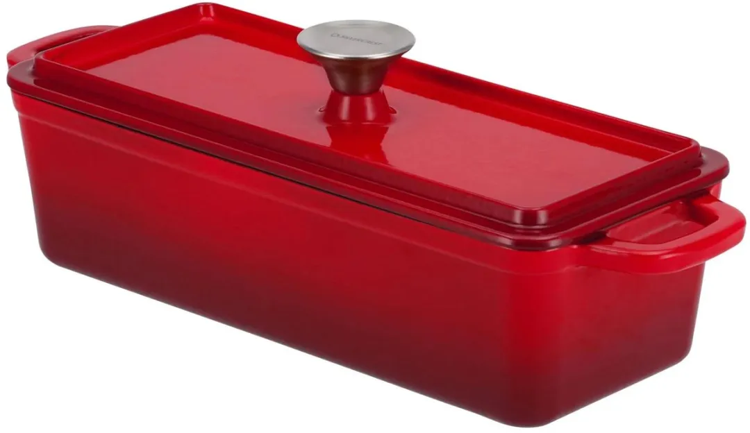 Silvercrest Gietijzeren Broodpan 2.8L - Rood