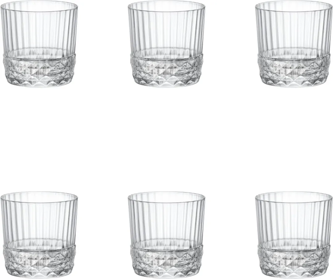 Bormioli Rocco America'20s Waterglas 30cl - Set van 6