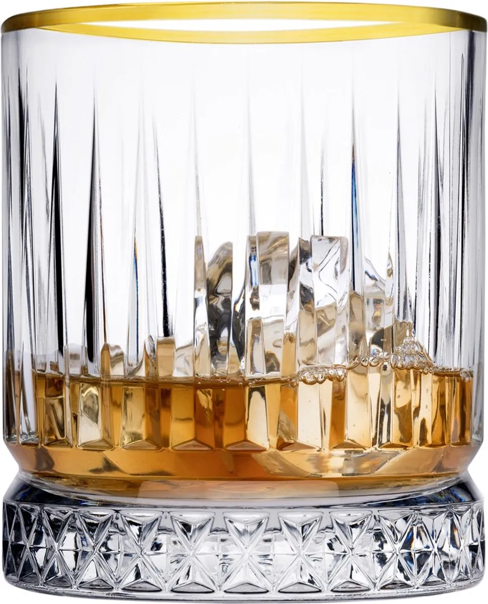 Pasabahce Tumbler Elysia 21cl - Goud - 4 Stuks