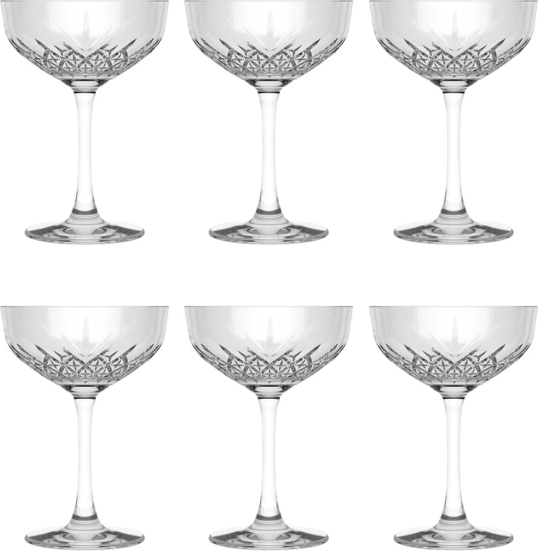 Pasabahce Coupe Champagneglazen 270ml - 12 Stuks