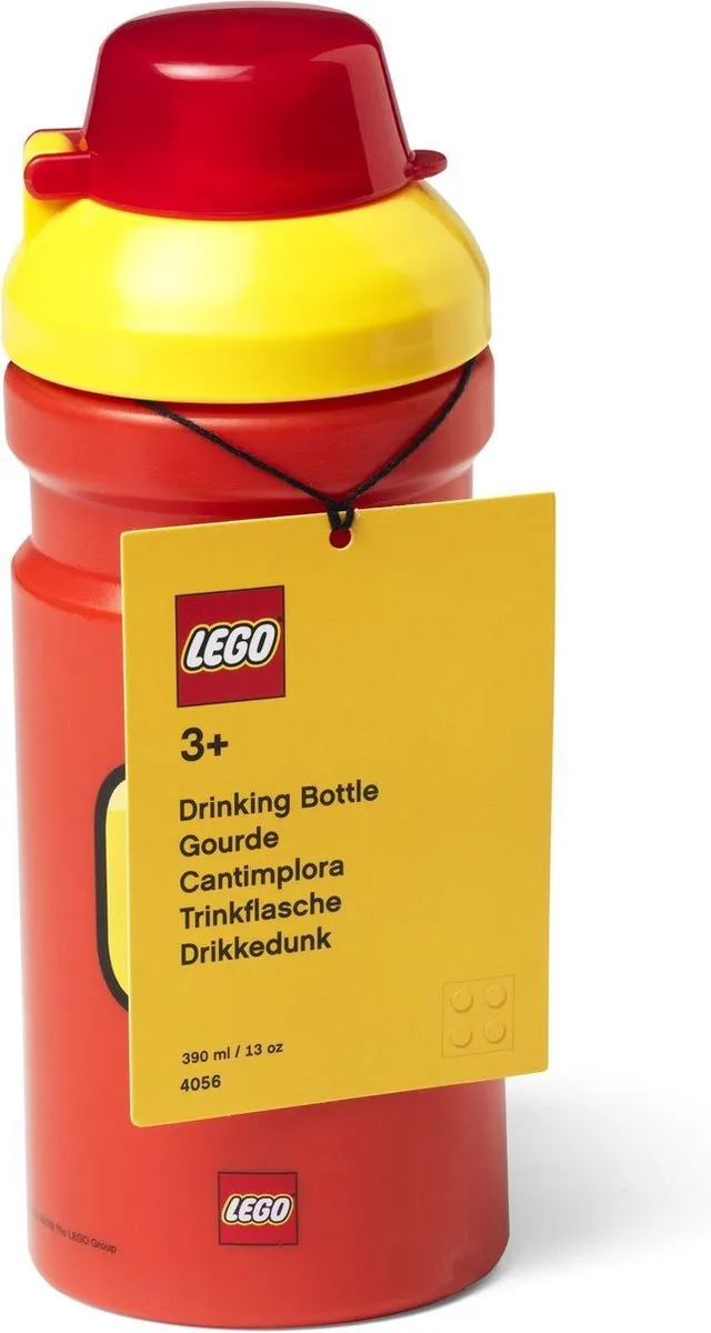 LEGO Iconic Girl Drinkbeker 390ml - Rood