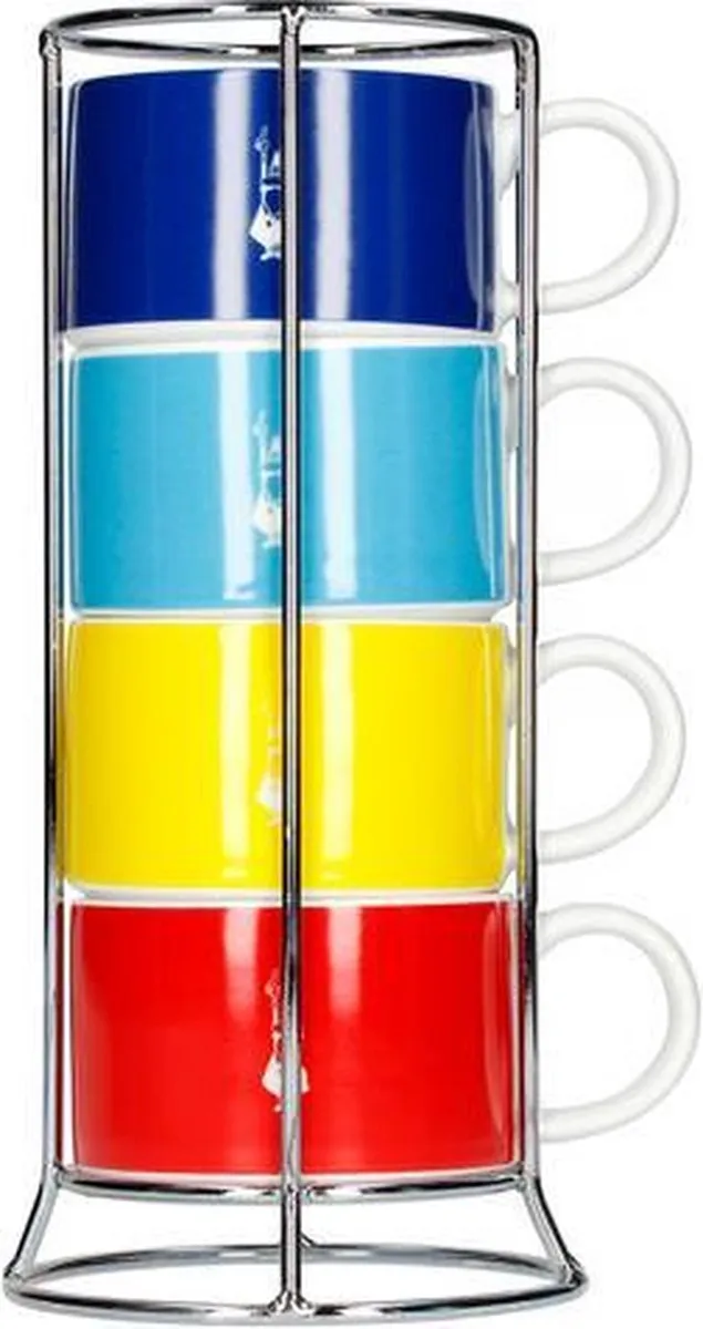 Bialetti Impilabili TAZZ111 Cappuccino/Koffie Kopjes