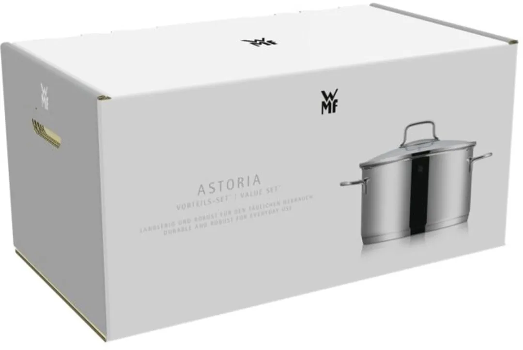WMF Astoria Pannenset 5-delig - RVS - 16cm + deksel