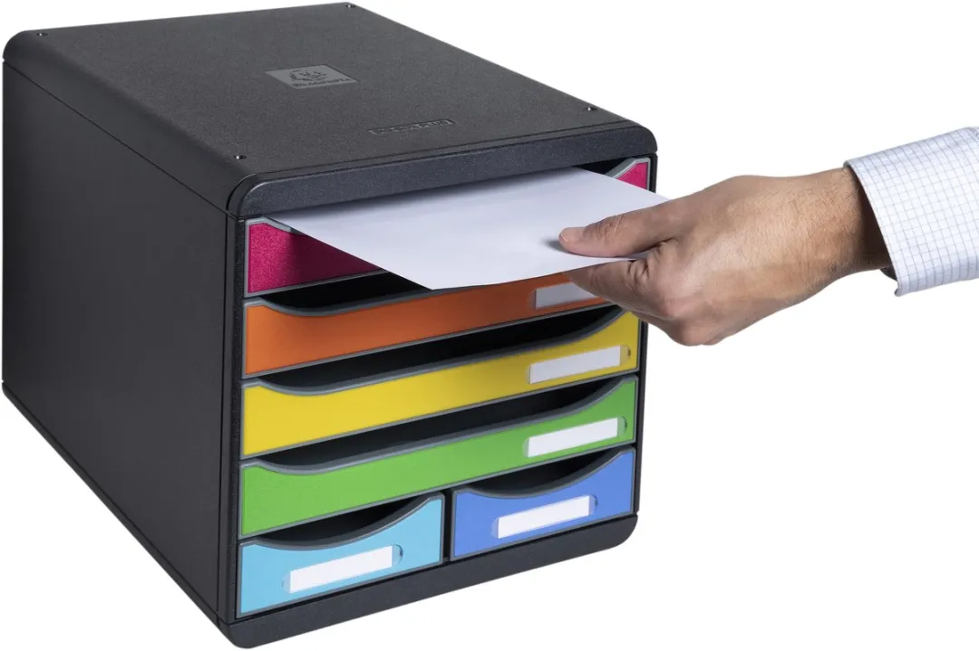 Exacompta Ladenblok Big Box Maxi 6 Vakken - Harlekijn