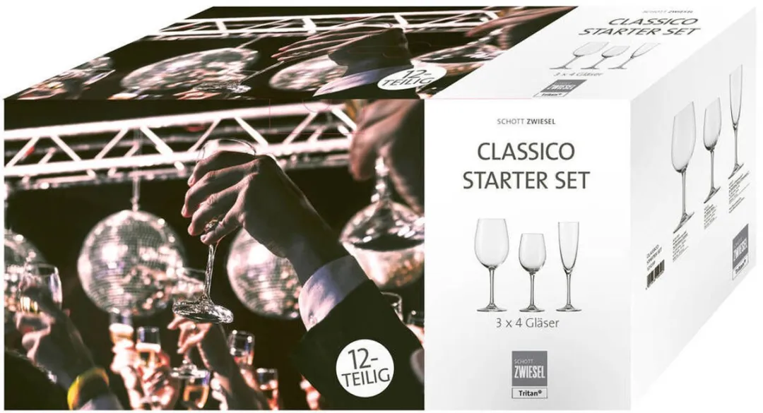 Schott Zwiesel Classico Wijnglazenset 12-delig - Transparant