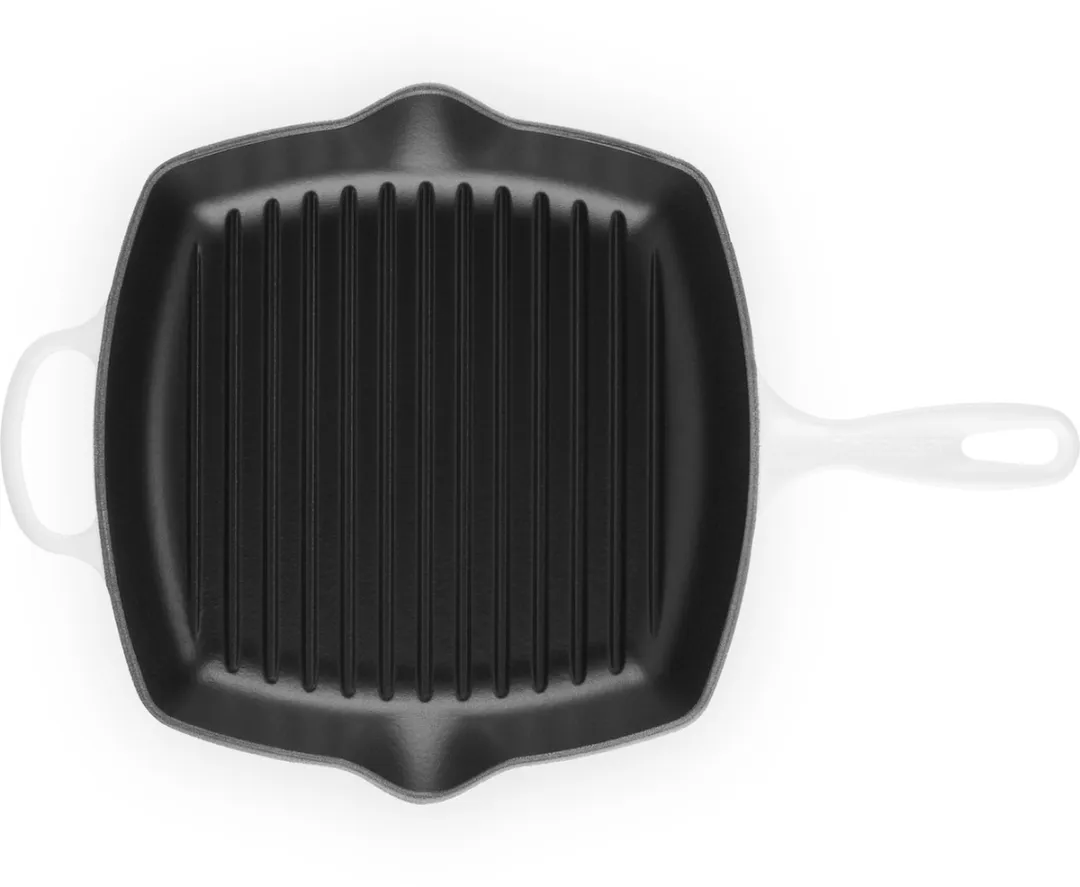 Le Creuset Grillpan Vierkant 26x26cm - Wit