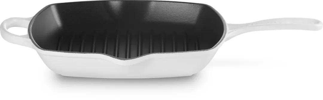 Le Creuset Grillpan Vierkant 26x26cm - Wit