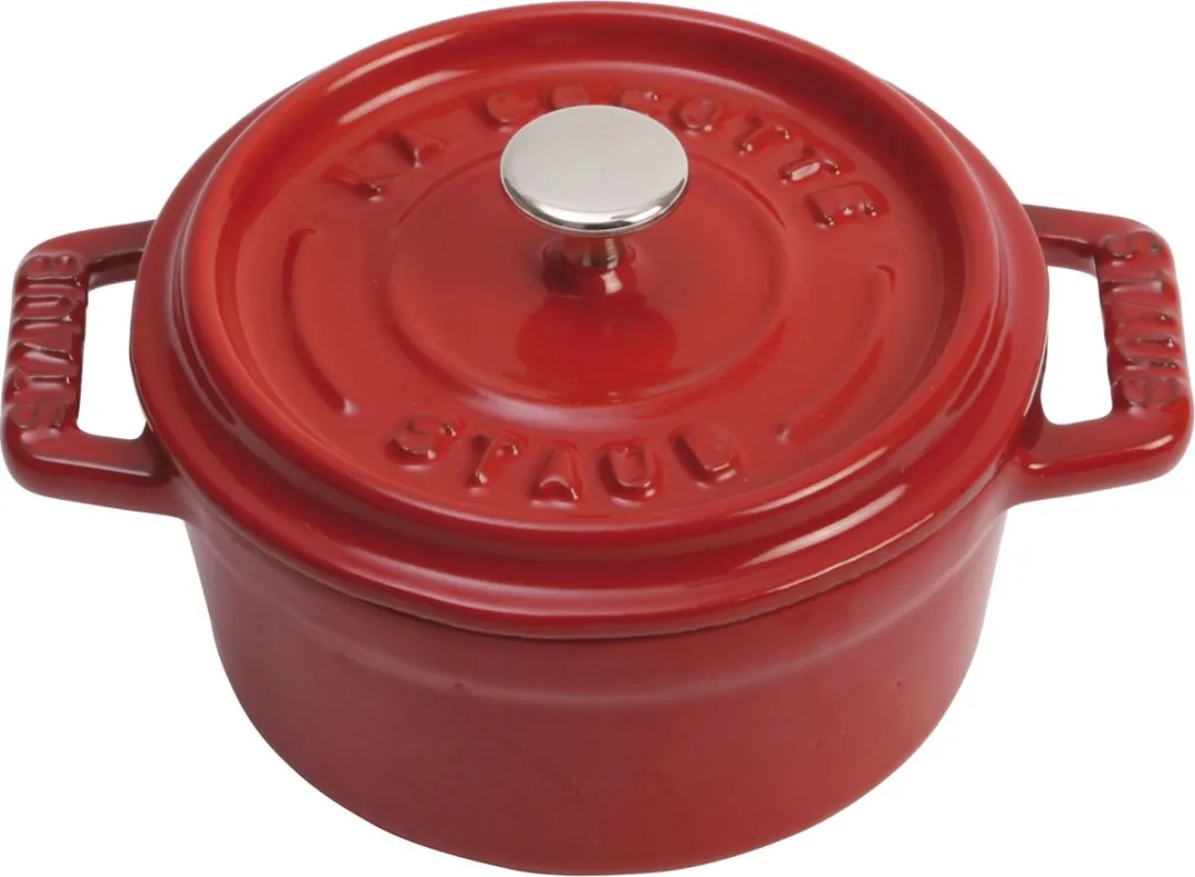 Staub Braadpan Cocotte Kers 10cm - 250ml