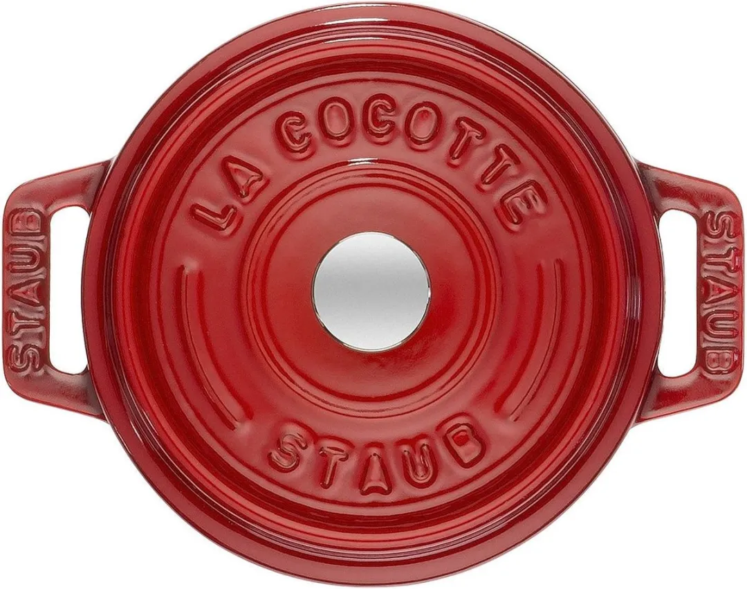 Staub Braadpan Cocotte Kers 10cm - 250ml - afbeelding 6 van 6