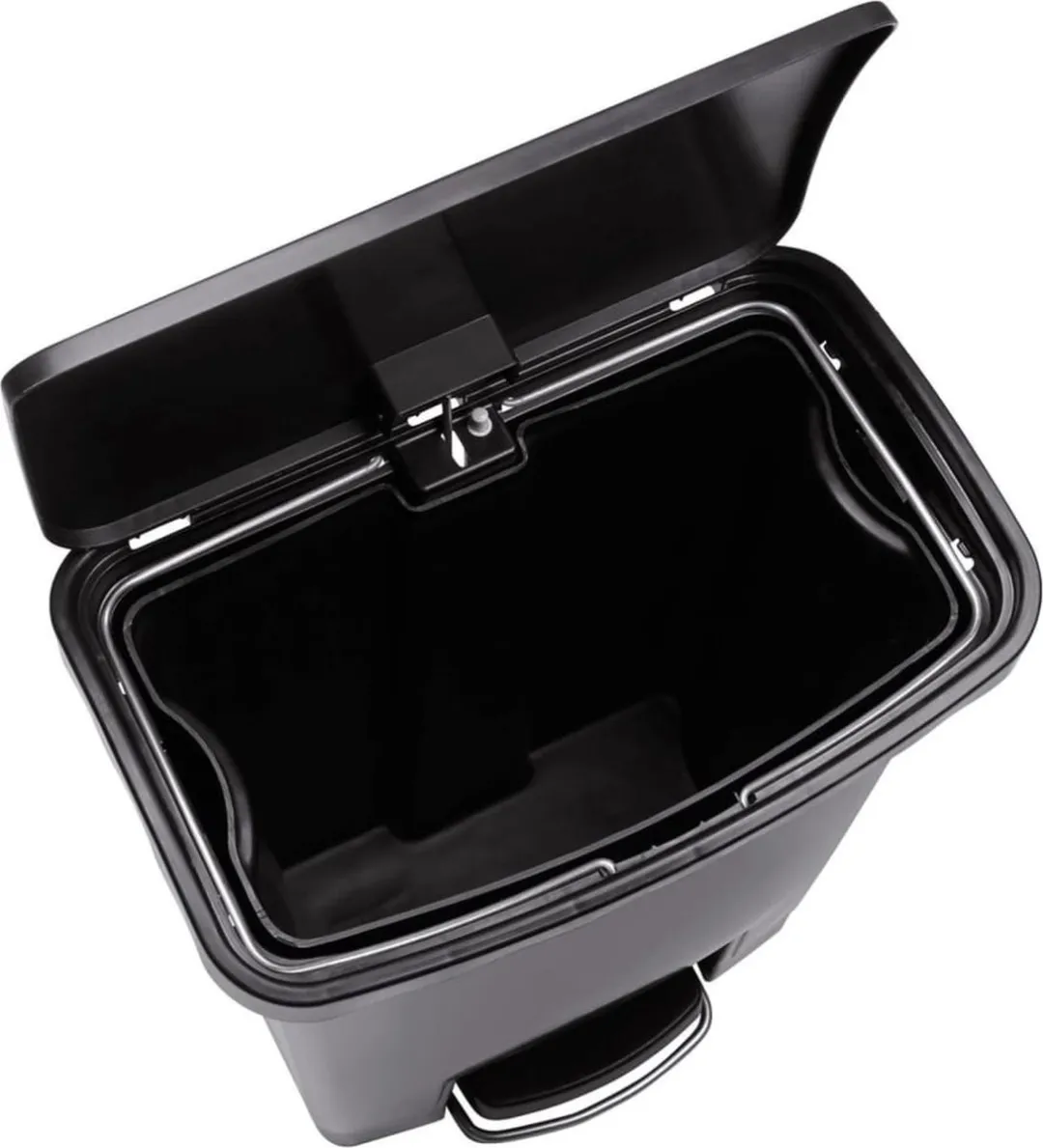 Rubbermaid - Pedaalemmer - Slim - Jim - 50 - L - zwart