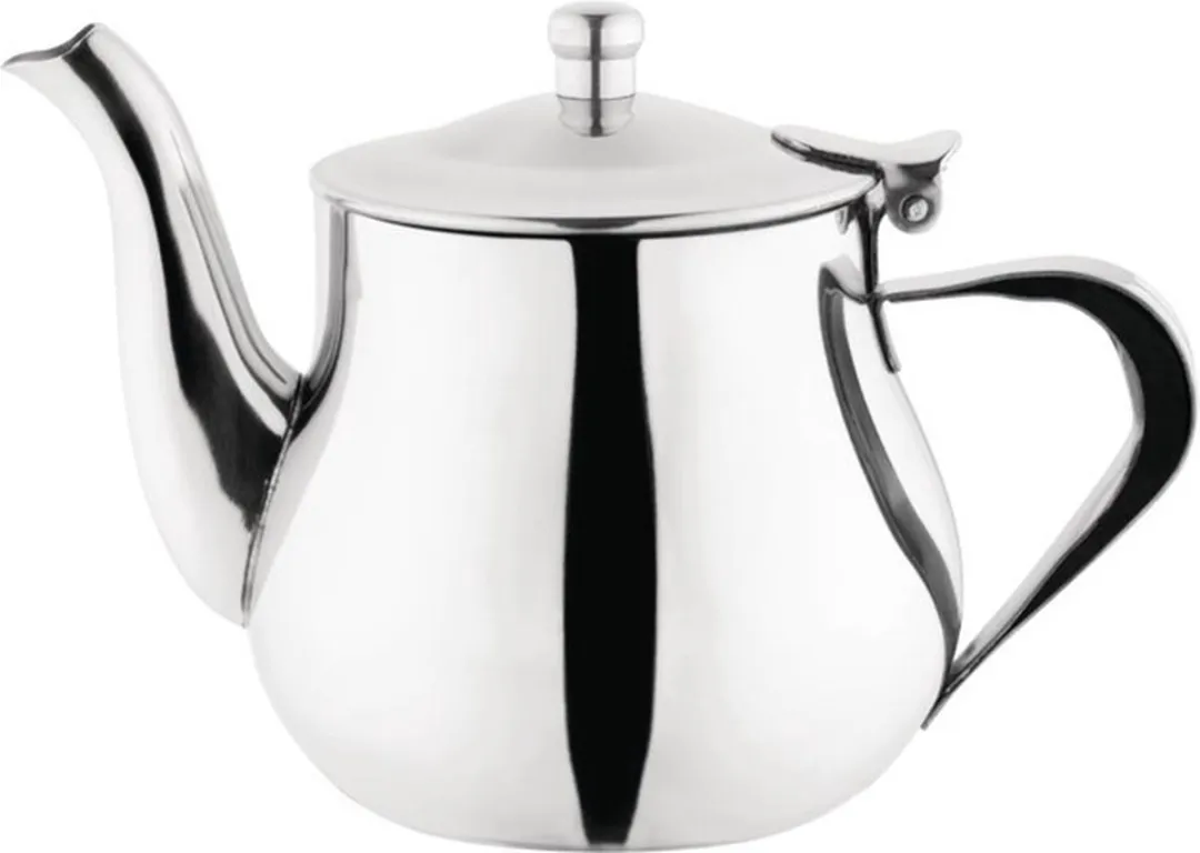 Olympia RVS Arabische Theekan C458 - 0.4L - Zwart