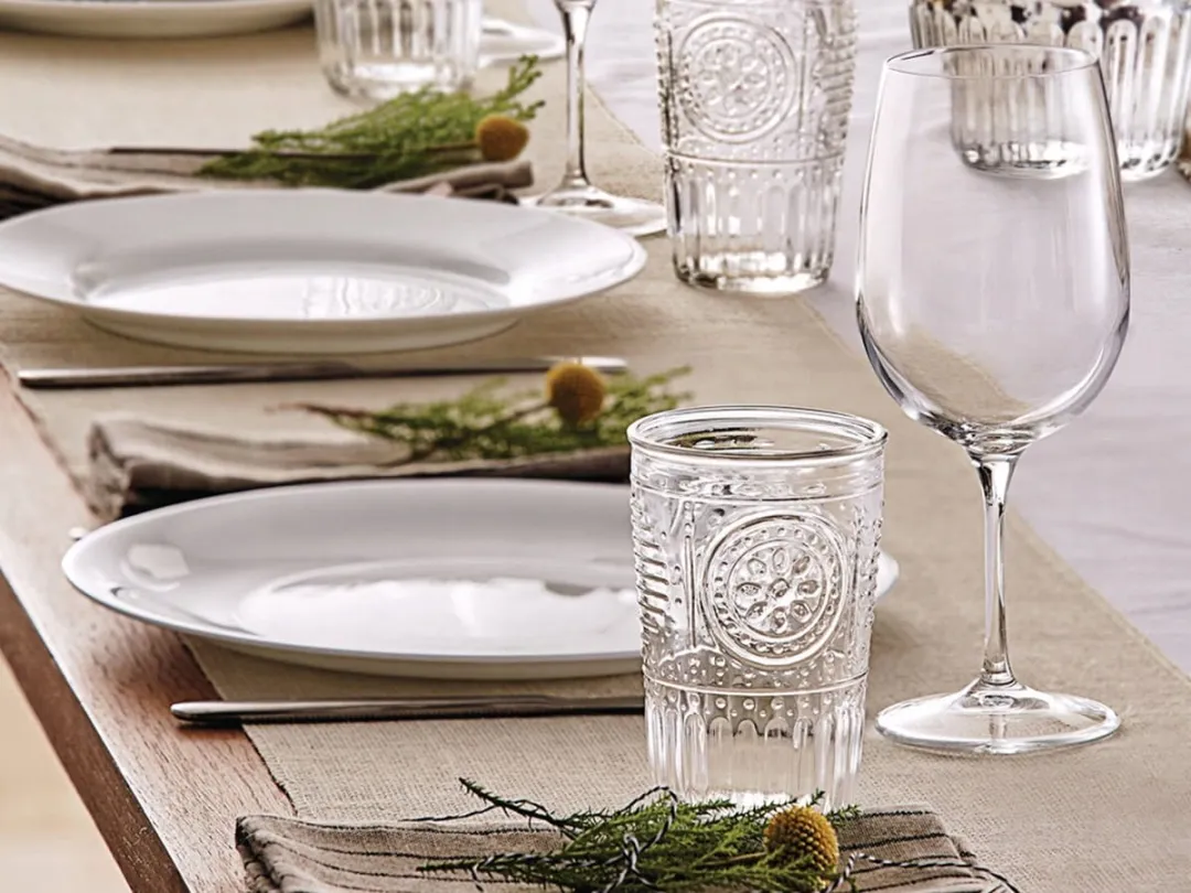 Bormioli Rocco Toledo Dinerservies 18-delig - Wit