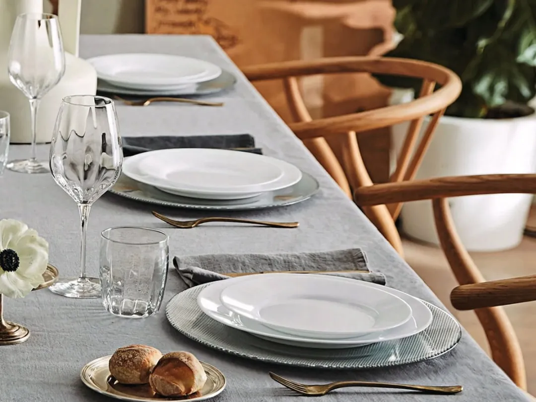 Bormioli Rocco Toledo Dinerservies 18-delig - Wit