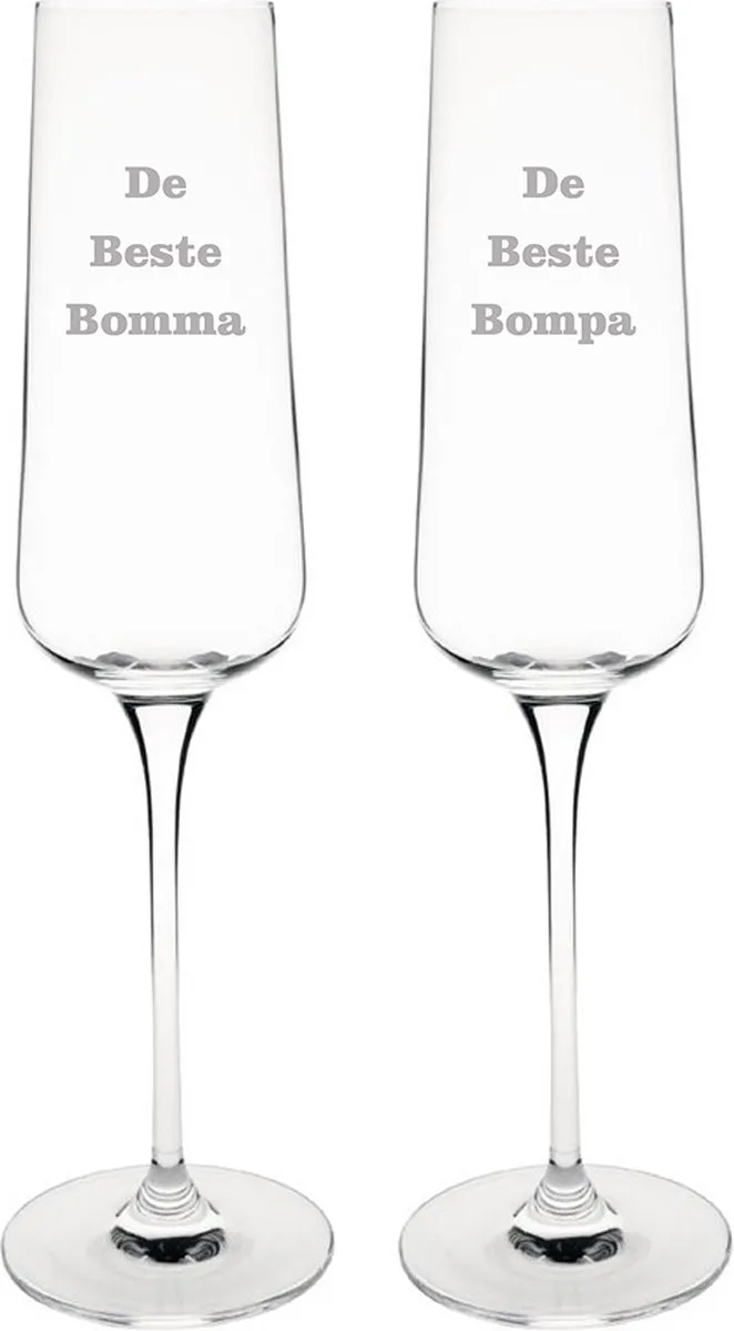 Olympia Champagneglas Beste Bomma-Beste Bompa