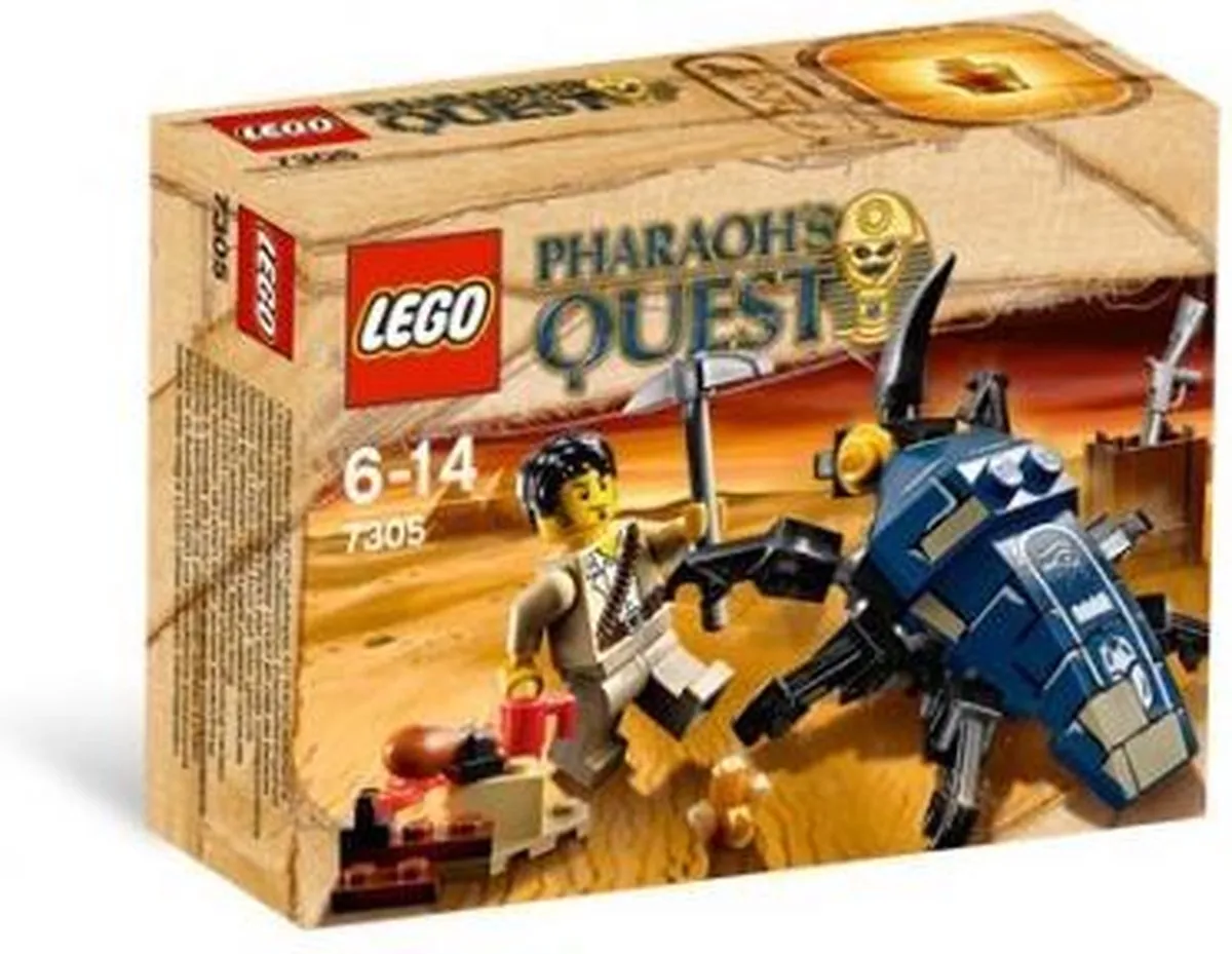 LEGO Pharaoh's Quest Aanval van de Scarabee 7305