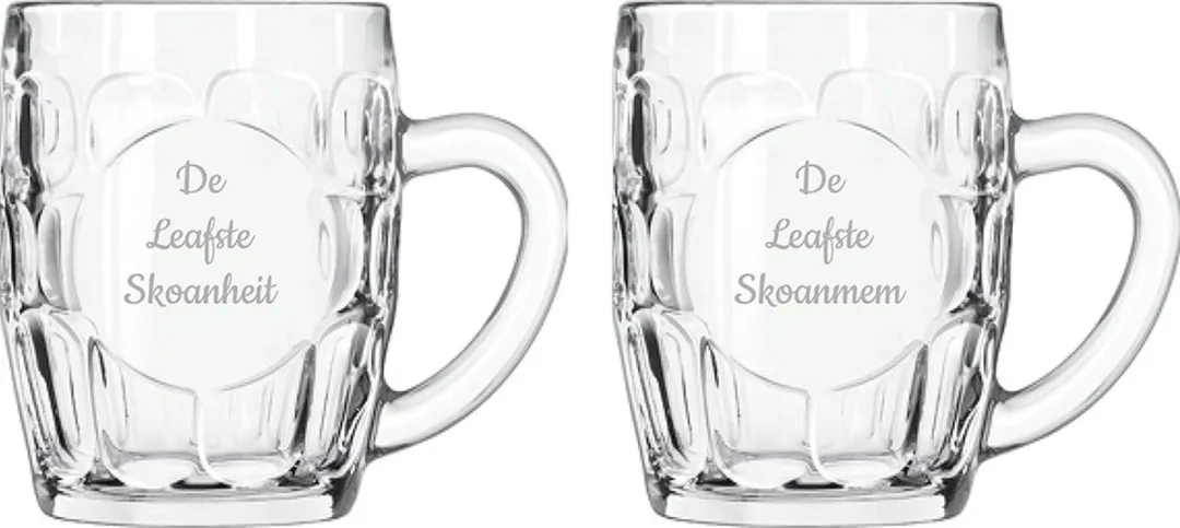 Libbey Gegraveerde Bierpul 55cl