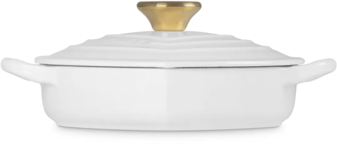 Le Creuset Campagnard Gietijzeren Pan 20cm - Wit