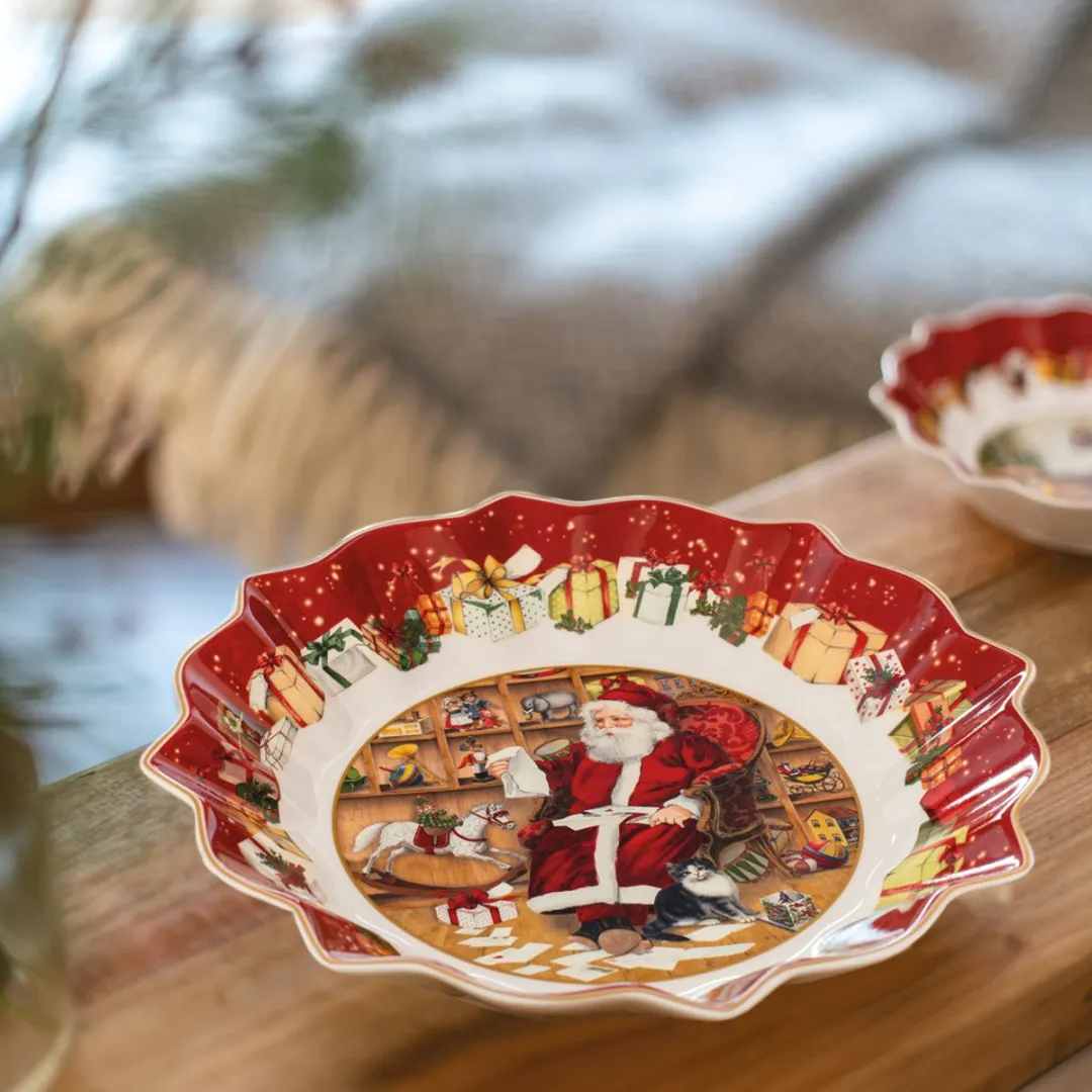 Villeroy & Boch Toy's Fantasy Kerstman Serveerschaal