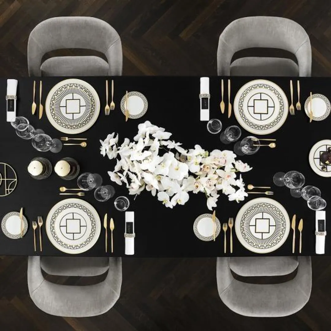 Villeroy & Boch MetroChic Dinerbord 27,5cm - Goud/Zwart