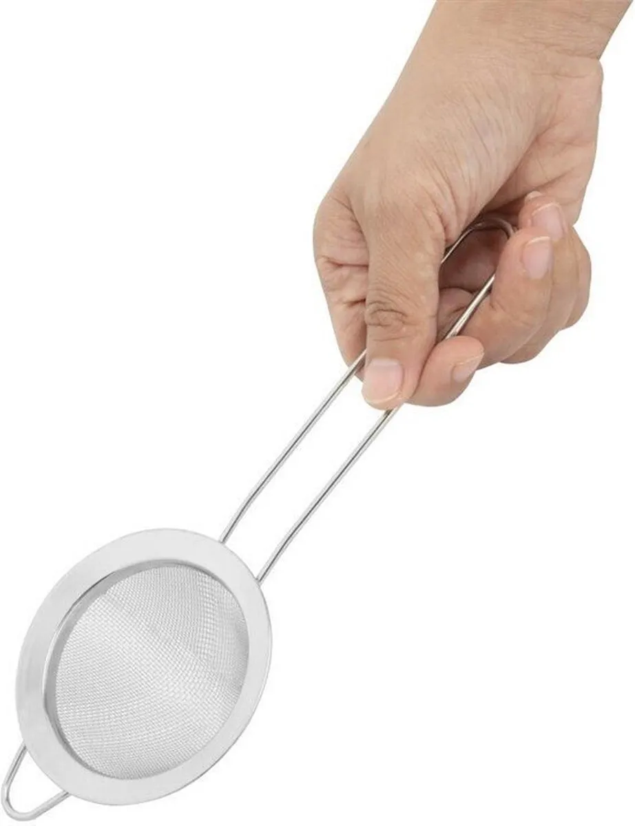 Olympia RVS Zeef 7.5cm - Grijs