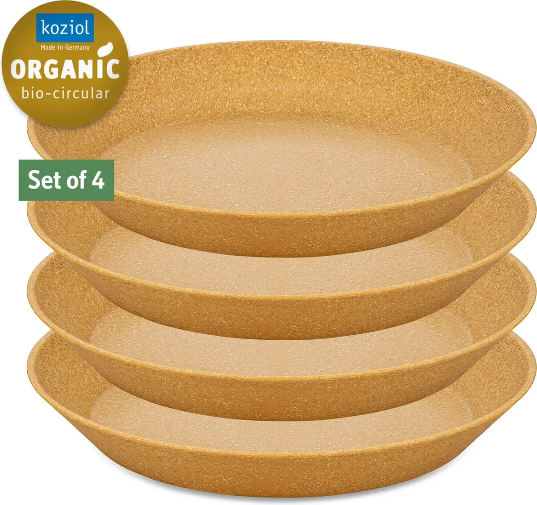 Koziol Connect Plate Diepe Borden 24cm - 4 Stuks