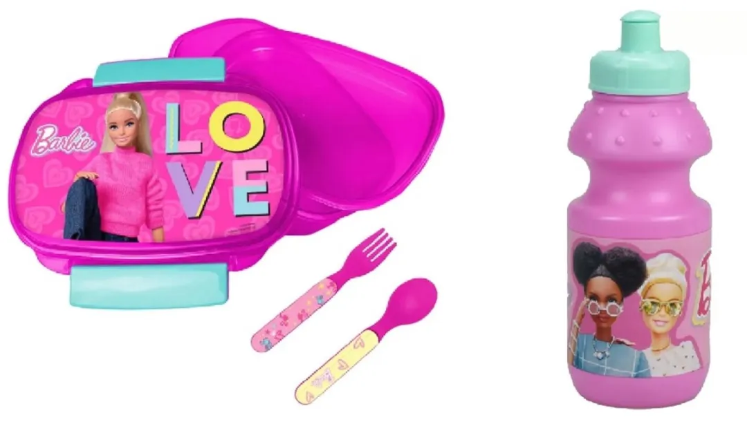 Barbie Love Broodtrommel & Drinkfles 350ml