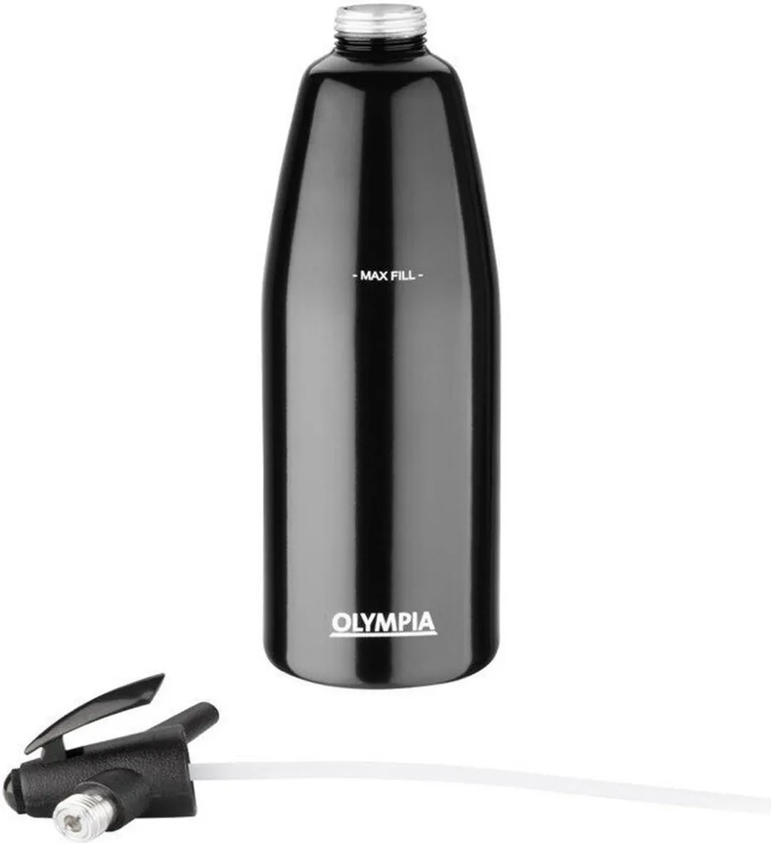 Olympia Soda Siphon CE341 - 1ltr - Zwart