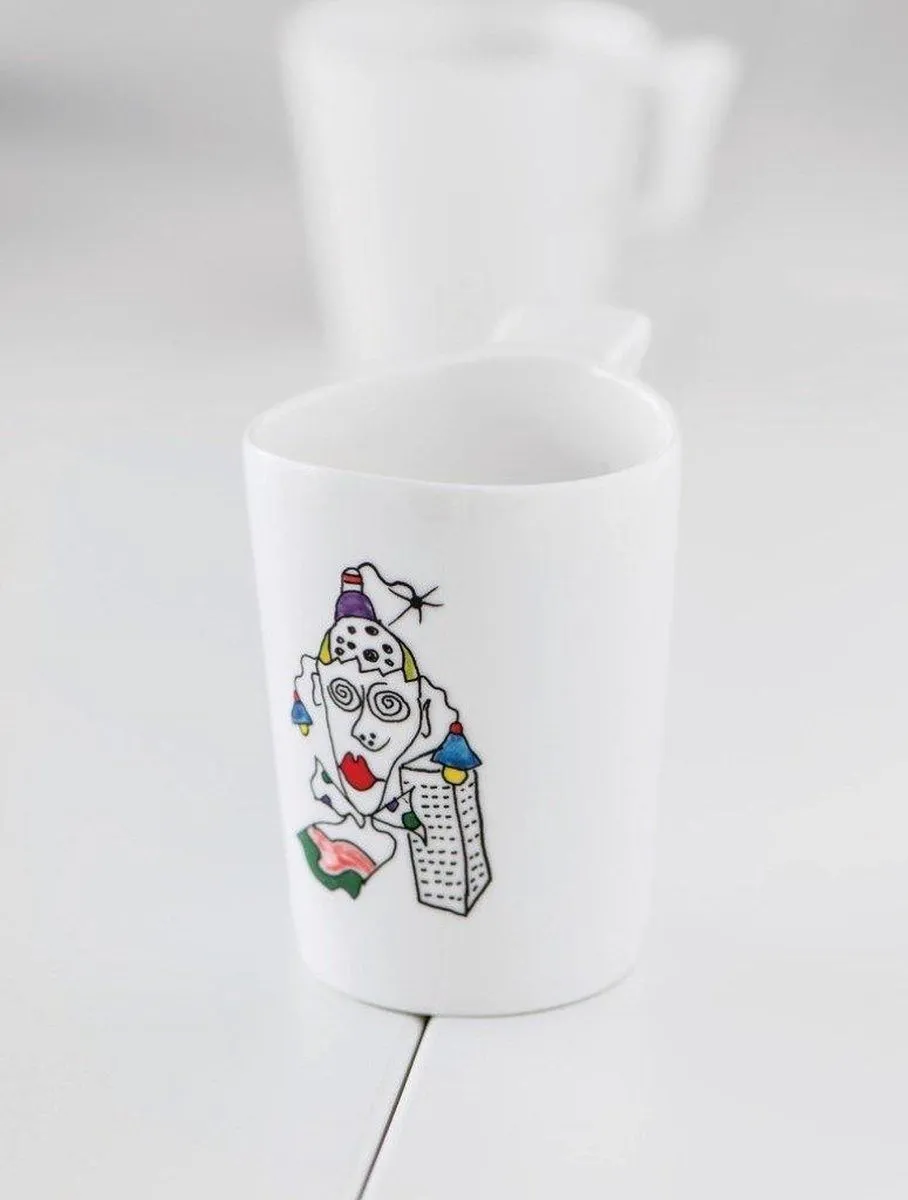 BergHOFF Codriez Eclipse Koffiekoppen - 2-delig - Wit