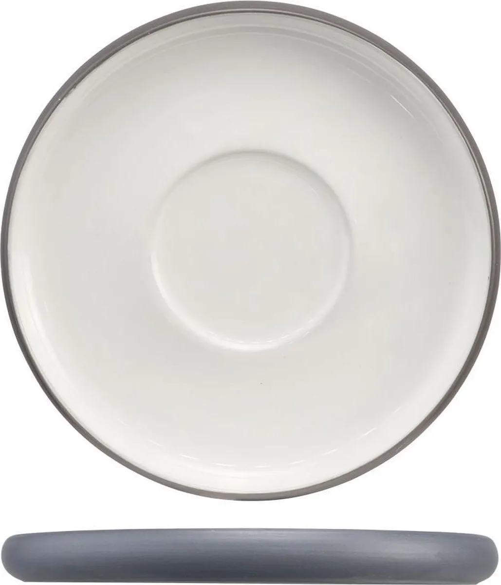 Cosy&Trendy Iowa White Saucer D12cm