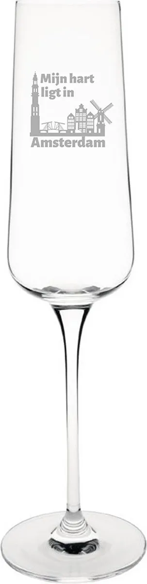 Olympia Gegraveerd Champagneglas Amsterdam 27cl