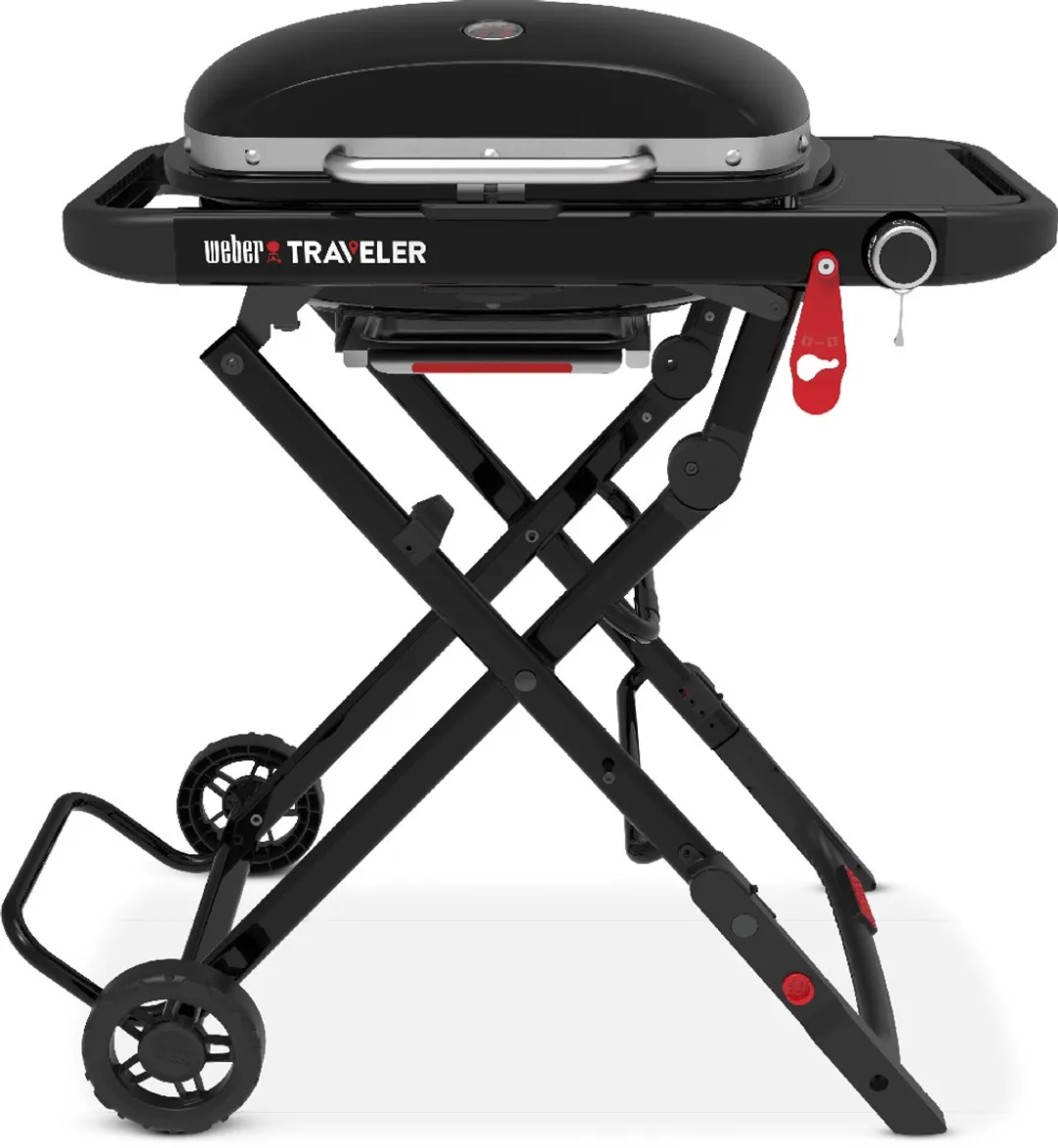 Weber Traveler Compact Gasbarbecue Stealth Edition