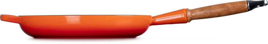 Le Creuset Signature Geëmailleerd Gietijzeren Koekenpan 28cm - Oranje Rood