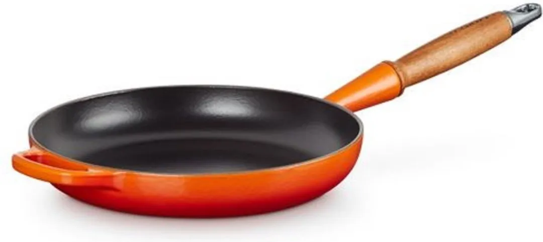 Le Creuset Signature Geëmailleerd Gietijzeren Koekenpan 28cm - Oranje Rood